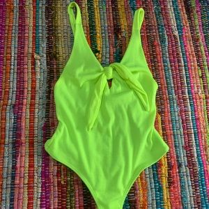 Neon bodysuit!
